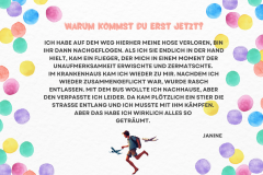 Bunt Verspielt Konfetti Karneval Party Flyer (Einladung im Querformat) - 10